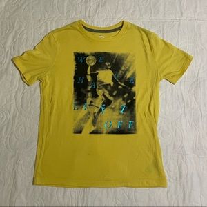 🔖Old Navy T-Shirt basketball “We have lift off” Yellow Boy Size Large 10/12